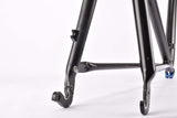 Diamond Black Metallic Cannondale R700 extra light and rigid  26" Triathlon / Time Trial aluminum bike frame set set in 66.5 cm (c-t) / 62 cm (c-c) from 1994 - defective!