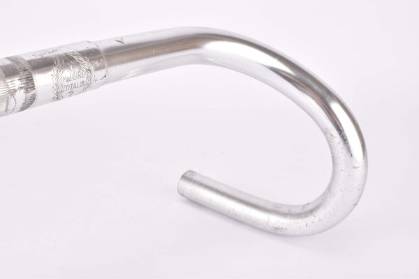 Guidon De Course Cinelli Mod. Giro D'Italia 64 - 42 Cm (44 Mm) - Aluminium - Argent - Vintage