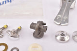 NOS Campagnolo C-Record Friction #0118071 and #0118072 (#A283) on top of tube Aero braze-on Gear Lever Shifter Set from the 1980s - 1990s