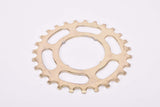 NOS Suntour Pro Compe #5 5-speed and 6-speed Cog, golden steel Freewheel Sprocket with 27 teeth from the 1970s - 1980s