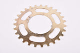 NOS Suntour Pro Compe #5 5-speed and 6-speed Cog, golden steel Freewheel Sprocket with 27 teeth from the 1970s - 1980s