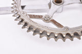 Nervalux 3-arm cottered chrome steel crank set with Cyclo Chainring (50/47 teeth) in 170 mm from the 1960s - 1970s