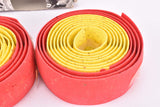 NOS/NIB Cinelli cork red/yellow handlebar tape from the 1990s