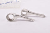 NOS Campagnolo C-Record Friction #0118071 and #0118072 (#A283) on top of tube Aero braze-on Gear Lever Shifter Set from the 1980s - 1990s
