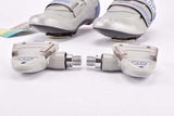 NOS Eddy Merckx S.F.S 2000 Podio Cycle shoes with cleats in size 45 and Podio Pedals from the 1990s