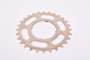 NOS Suntour Pro Compe #5 5-speed and 6-speed Cog, golden steel Freewheel Sprocket with 28 teeth from the 1970s - 1980s