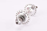 Gian Robert Competition silver anodized Front Hub with 36 holes from the 1970s - 1980s