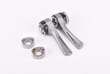 Shimano 600 Ultegra #SL-6400 7-speed brazed on Gear Lever Shifter Set from the 1980s - 90s