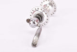 Gian Robert Competition silver anodized Front Hub with 36 holes from the 1970s - 1980s