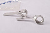 NOS Campagnolo C-Record Friction #0118071 and #0118072 (#A283) on top of tube Aero braze-on Gear Lever Shifter Set from the 1980s - 1990s