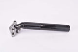 black anodized Campagnolo Super Record #4051/1 Panto Chesini Seatpost with 27.2 mm diameter from the 1980s