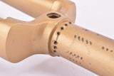 Champagne (Gold ish) Gazelle Champione Mondial AB-Frame frame set in 52.5 cm (c-t) / 51 cm (c-c) with Reynolds 531c tubing and Campagnolo drop outs from 1983