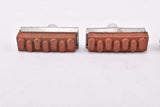 Weinmann red 7-dot replacement brake pad set (4 pcs)
