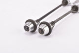 Shimano Deore / Deore II / Deore DX quick release set, front and rear Skewer for 100 / 135 mm, from the 1990s