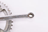 Vintage cottered chromed steel crankarm right drive side with 52/47 teeth in 170 mm