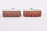 Weinmann red 7-dot replacement brake pad set (4 pcs)