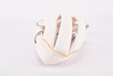 NOS White Reg #402 danish leather helmet in size 55