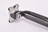 black anodized Campagnolo Super Record #4051/1 Panto Chesini Seatpost with 27.2 mm diameter from the 1980s