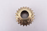 NOS Shimano Dura-Ace AX #FH-7370 " #CS-7300 " golden 7-speed Super Shift cassette with 13-22 teeth from the 1980s