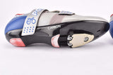 NOS Eddy Merckx S.F.S 2000 Podio Cycle shoes with cleats in size 45 and Podio Pedals from the 1990s