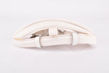 NOS White Reg #402 danish leather helmet in size 55