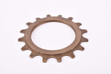 NOS Suntour Perfect #2 5-speed Cog, Freewheel Sprocket #15001601 threaded on the inside with 16 teeth from the 1970s - 1980s