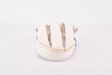 NOS White Reg #402 danish leather helmet in size 55