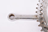 Vintage cottered chromed steel crankarm right drive side with 52/47 teeth in 170 mm