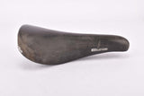 Black Selle Italia Turbo Bernard Hinault genuine leather Saddle 1980s