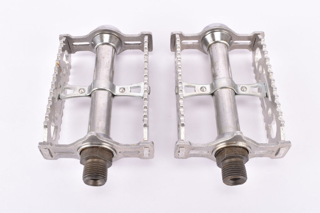 french thread pedals NOS second generation Lyotard 460D Duralumin Pedals with french thread – Velosaloon.com