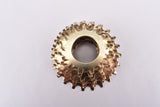 NOS/NIB Shimano Dura-Ace EX #FH-7260 " #CS-7200 " golden 6-speed Uniglide (UG) cassette with 13-23 teeth from the 1970s - 1980s