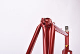 Red Cobus Jan van de Klundert (JK) vintage steel cyclocross bike frame set in 57 cm (c-t) / 55 cm (c-c) with Reynolds 531 tubing and Campagnolo dropouts