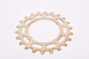 NOS Suntour Pro Compe #A (#5) 5-speed and 6-speed Cog, golden steel Freewheel Sprocket with 22 teeth from the 1970s - 1980s