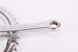 NOS Diamant 167 fluted three arm cottered chromed steel crank set with 51/48 teeth in 170mm and BSA Bottom Bracket in 138mm