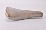 White Selle Italia Turbo Bernard Hinault genuine leather Saddle 1980s