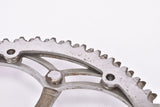 Smutny 2-arm fluted cottered chromed steel crankarm right drive side with 49/46 teeth in 170 mm from the 1940s - 1950s (Zweiarm Kurbel)