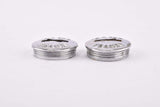 Nervar silver chromed plastic crank Dust Cap