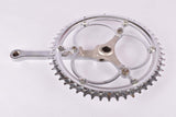 NOS Diamant 167 fluted three arm cottered chromed steel crank set with 51/48 teeth in 170mm and BSA Bottom Bracket in 138mm