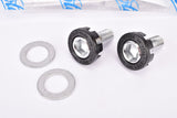 NOS Campagnolo (black) Crank Bolts for square tapered Cranksets 1990s