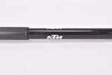 NOS KTM labled black frame bike pump in 455 - 535mm, produced by sks