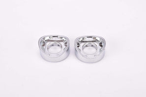 NOS Shimano #6433810-1 / Y-64338101 chrome plated downtube gear lever shifter Boss Cover Set for italian type braze-on steel frames