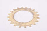 NOS Suntour Pro Compe #5 5-speed and 6-speed Cog, golden steel Freewheel Sprocket with 20 teeth from the 1970s - 1980s