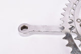 Stronglight fluted 3-arm cottered steel crank set with 52/45 teeth in 170 mm from the 1960s - 1970s