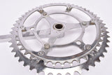 Stronglight fluted 3-arm cottered steel crank set with 52/45 teeth in 170 mm from the 1960s - 1970s