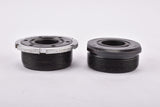 NOS Shimano RX100 / Deore LX / Exage  Bottom Bracket cups with italian thread from the 1980s - 1990s