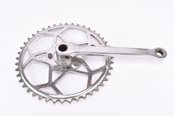 ATB 5-pin cottered chromed steel right crankarm with 44 teeth in 170 mm from the 1950s - 1960s