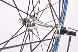 28" Dura-ace #HB-7400 / #FH-7403 8-speed Wheelset with blue Mavic Open Pro clincher Rims and black DT-Swiss DD-Spokes  from 1991 / 93