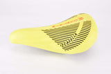 Neon Yellow Iscaselle Mountain, Springloaded MTB Saddle from the 1980s / 1990s