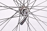 28" Dura-ace #HB-7400 / #FH-7403 8-speed Wheelset with blue Mavic Open Pro clincher Rims and black DT-Swiss DD-Spokes  from 1991 / 93