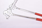 Red Cycles Gitane Super Olympic vintage steel road bike frame set in 56 cm (c-t) / 54 cm (c-c) with Reynolds 531 tubing and Campagnolo dropouts from 1974